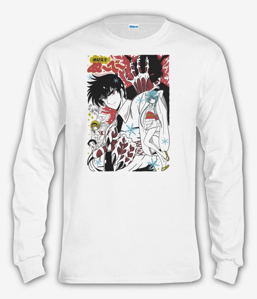 Polera manga larga Blanco de Maestro Nube B