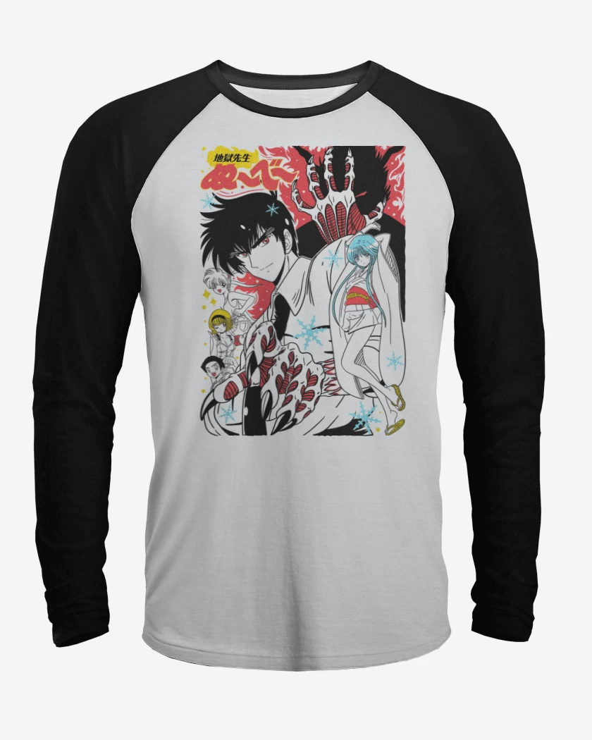 Polera Raglan Maestro Nube B