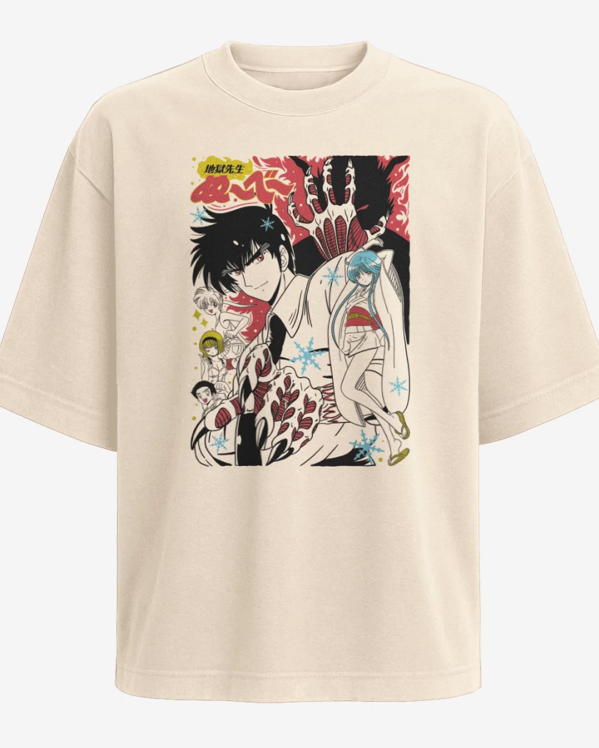 Polera Oversize Beige de Maestro Nube B