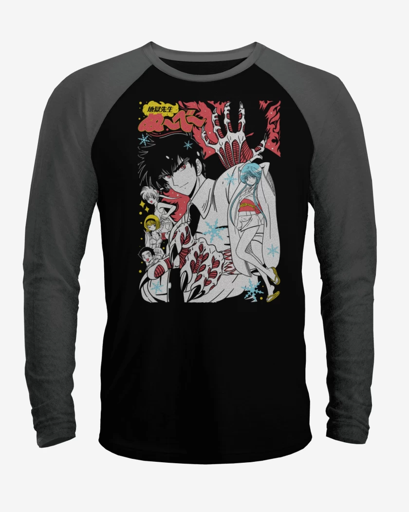 Polera Raglan Maestro Nube N