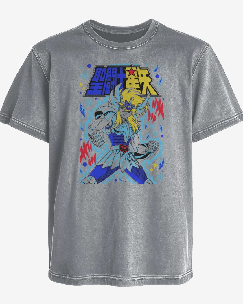 Polera desgastada Hyoga de Cisne B