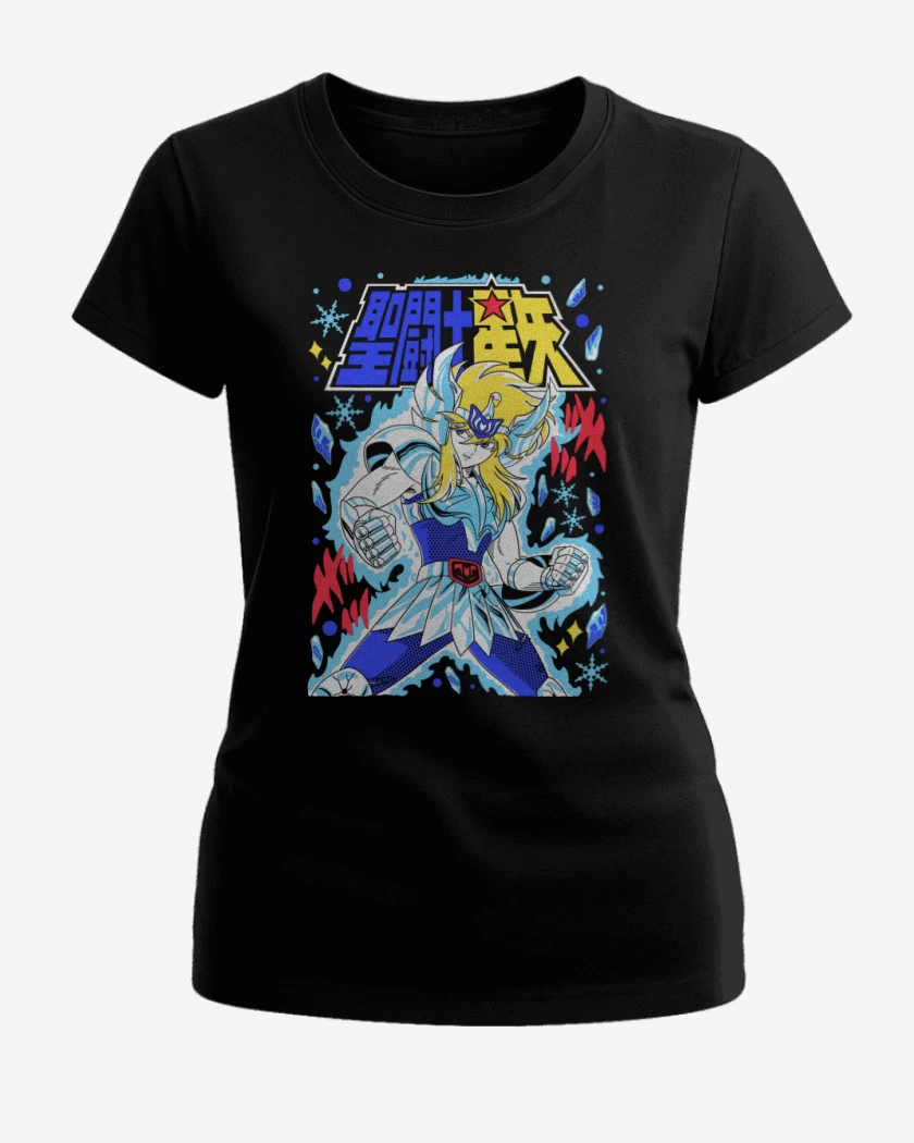 Polera de Mujer Negro de Hyoga de Cisne N