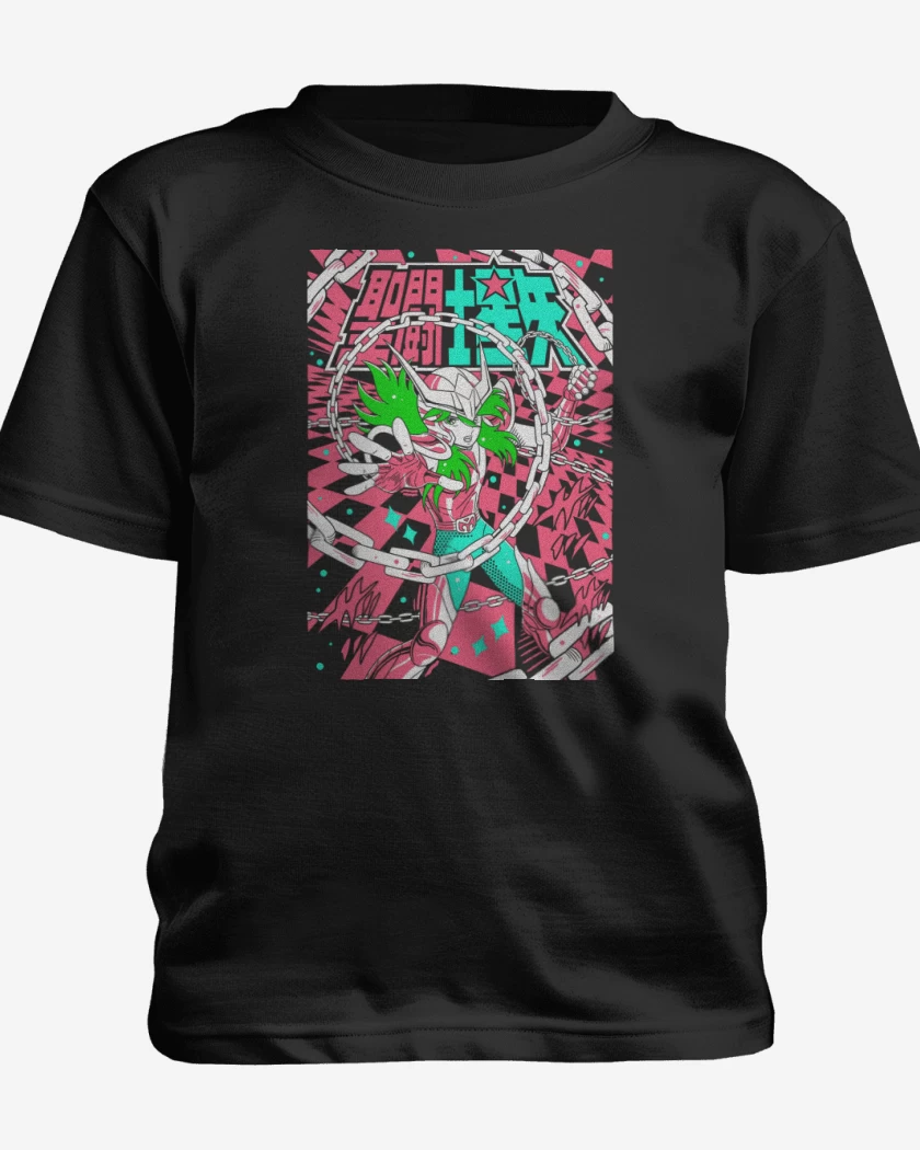 Polera de niño Negro de Shun de Andromeda N
