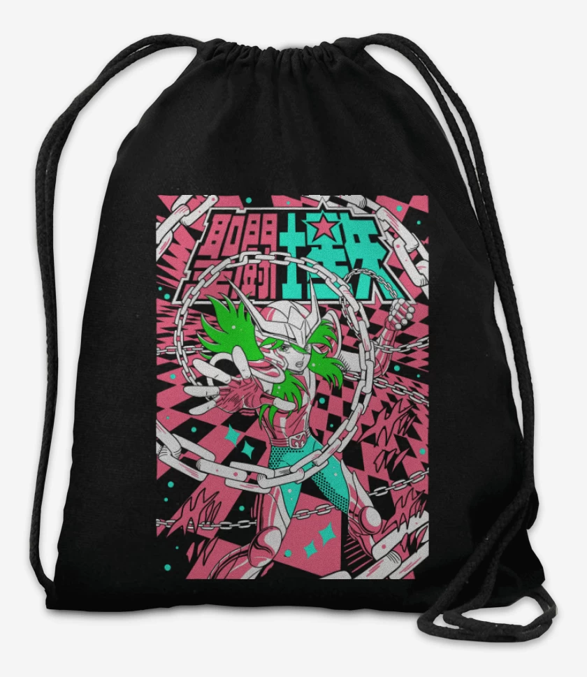 Mochila Negro de Shun de Andromeda N