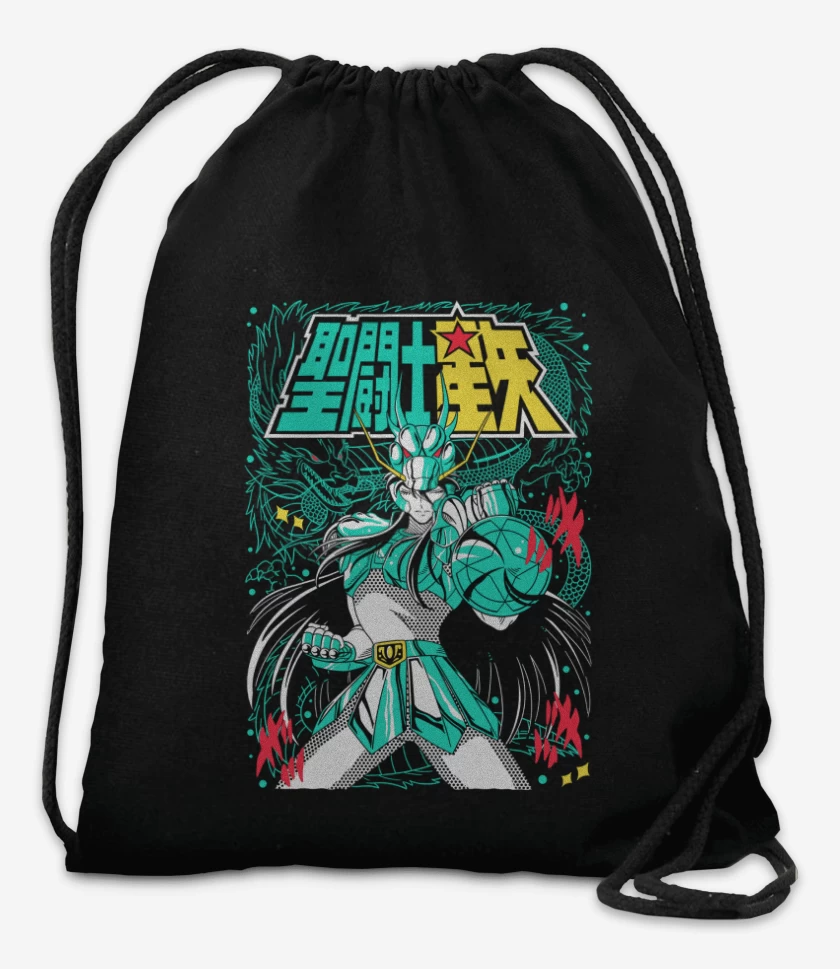 Mochila Negro de Shiryu de Dragon N