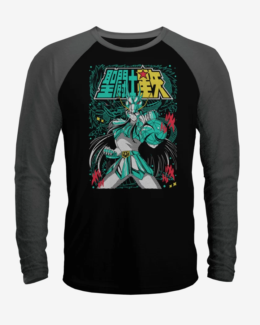 Polera Raglan Shiryu de Dragon N
