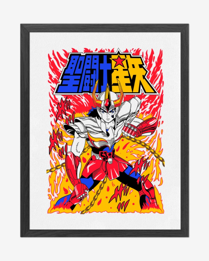 Cuadro decorativo Blanco de Ikki de Fenix  B