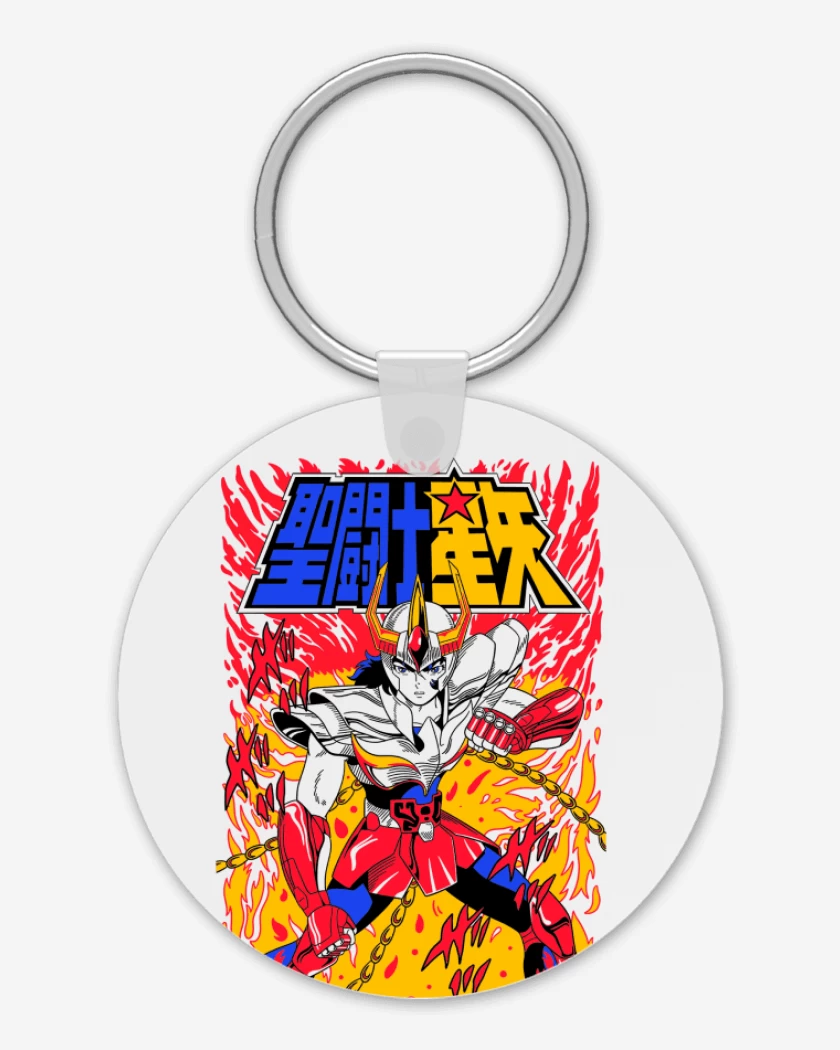 Llavero Blanco de Ikki de Fenix  B