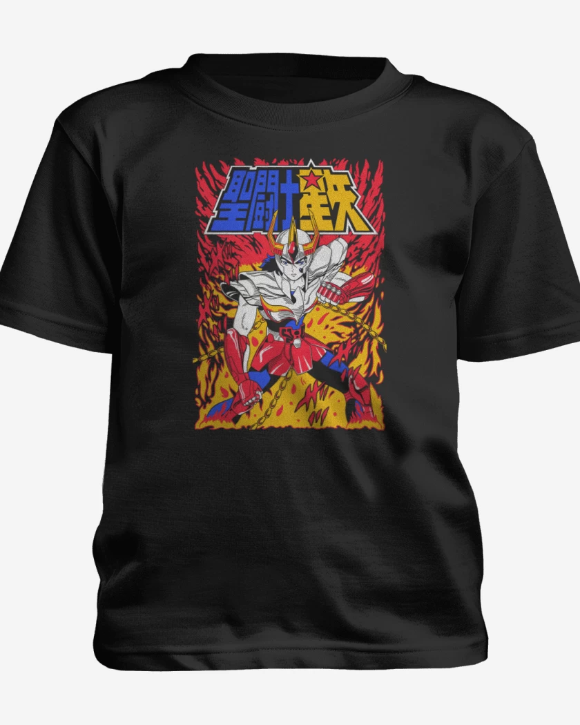 Polera de niño Negro de Ikki de Fenix N 