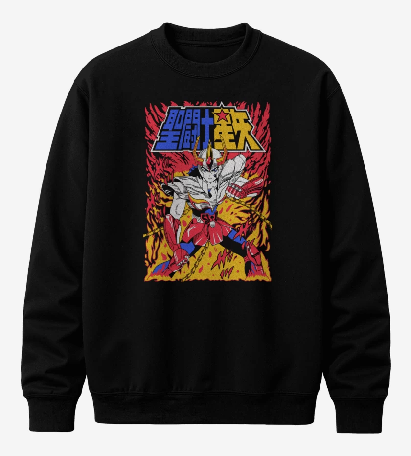 Poleron polo Negro de Ikki de Fenix N 