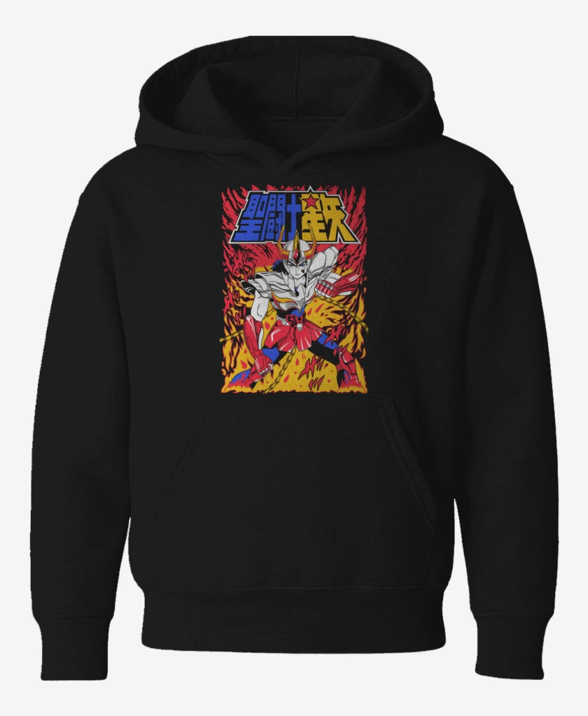 Poleron de niño Negro de Ikki de Fenix N 