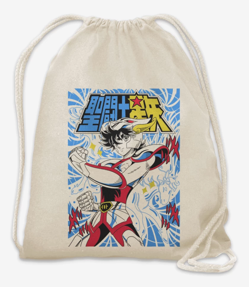 Mochila Blanco de Seiya de Pegaso B