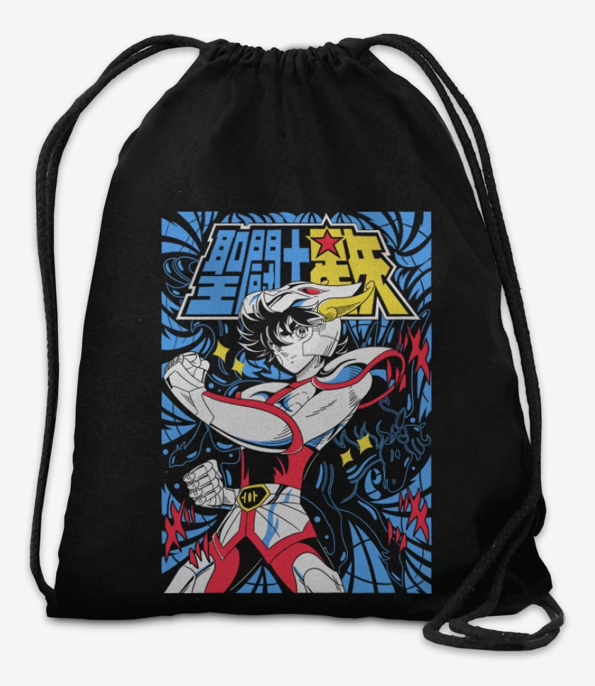 Mochila Negro de Seiya de Pegaso N