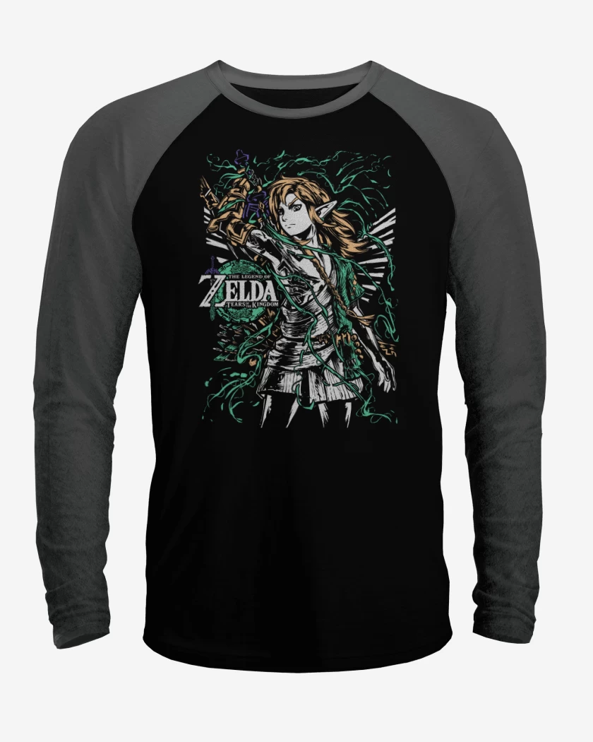 Polera Raglan La Leyenda de Hyrule 
