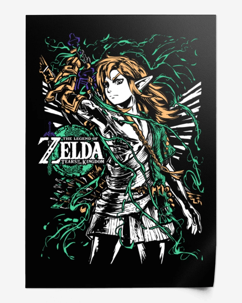 Print La Leyenda de Hyrule 