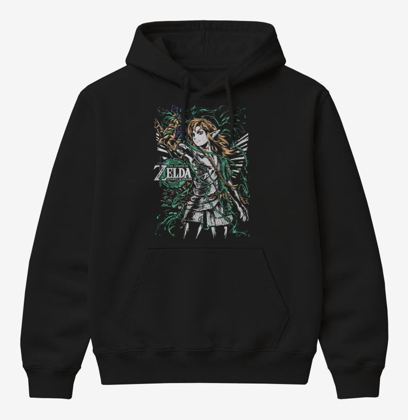 Poleron Canguro básico La Leyenda de Hyrule 