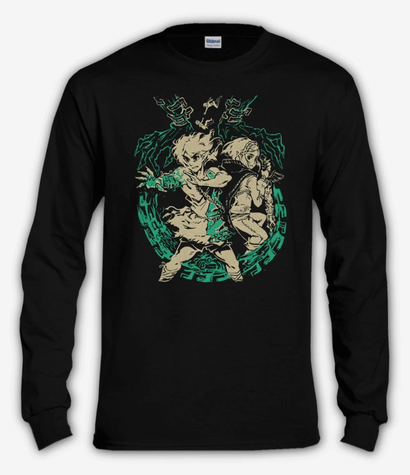 Polera manga larga Negro de TOTK II