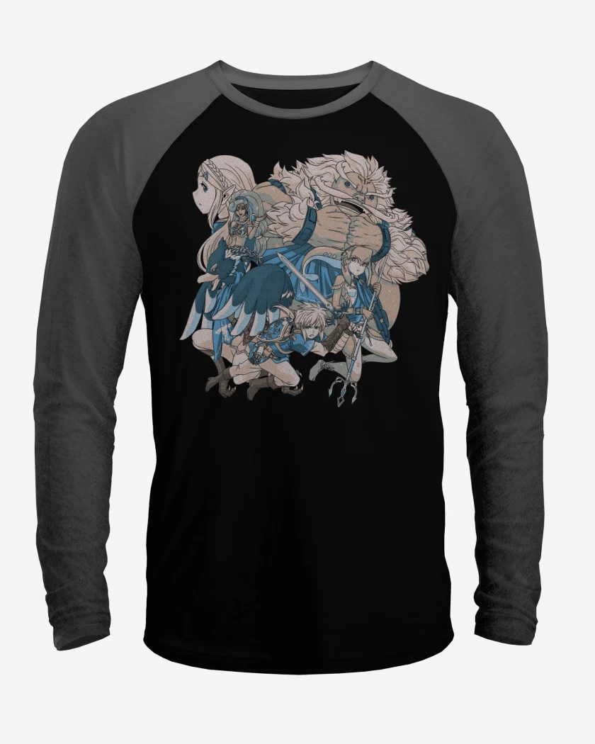 Polera Raglan Campeones del Reino