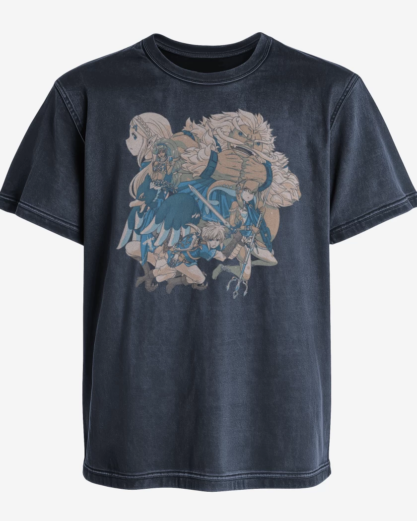 Polera desgastada Campeones del Reino
