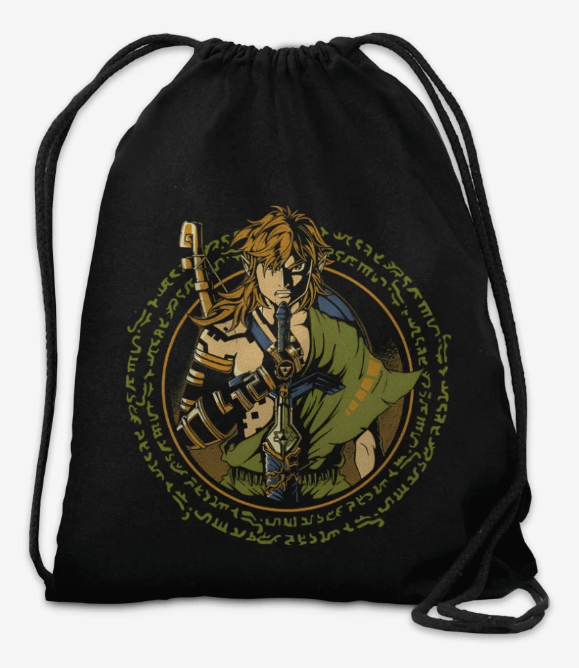 Mochila Negro de Protector del Reino