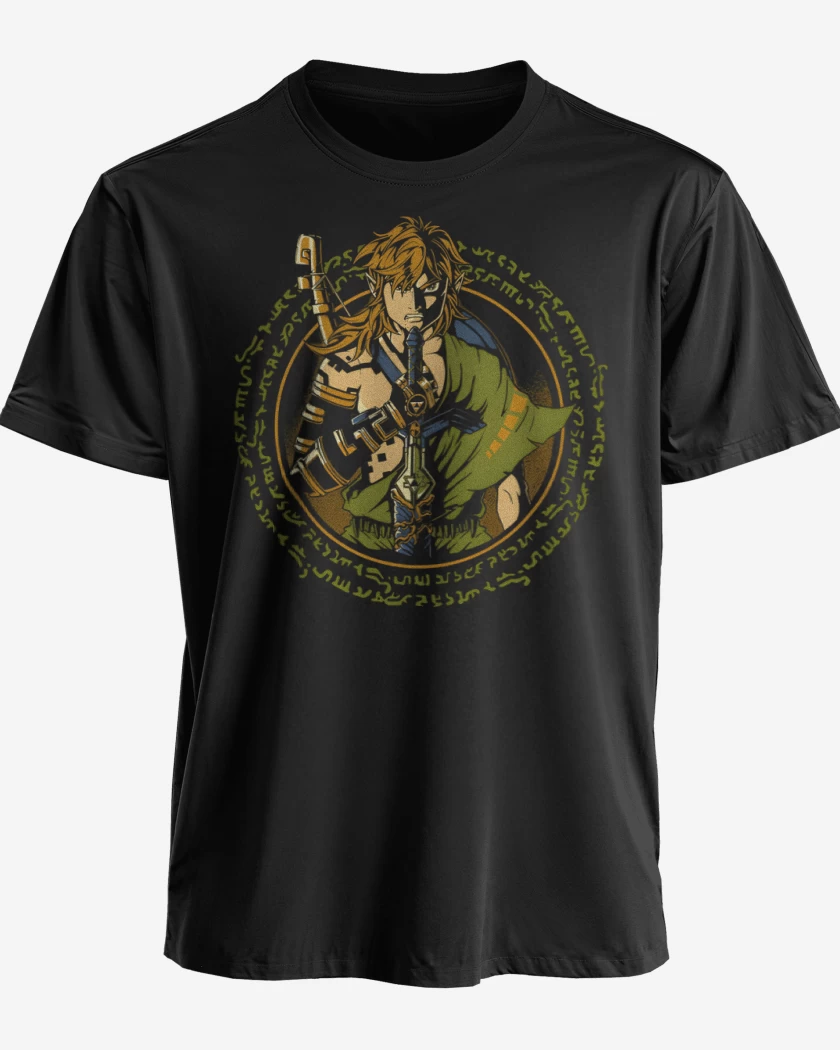 Polera premium Negro de Protector del Reino