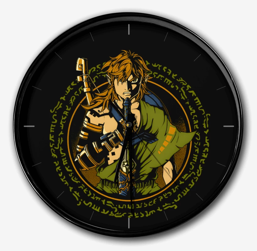 Reloj Negro de Protector del Reino
