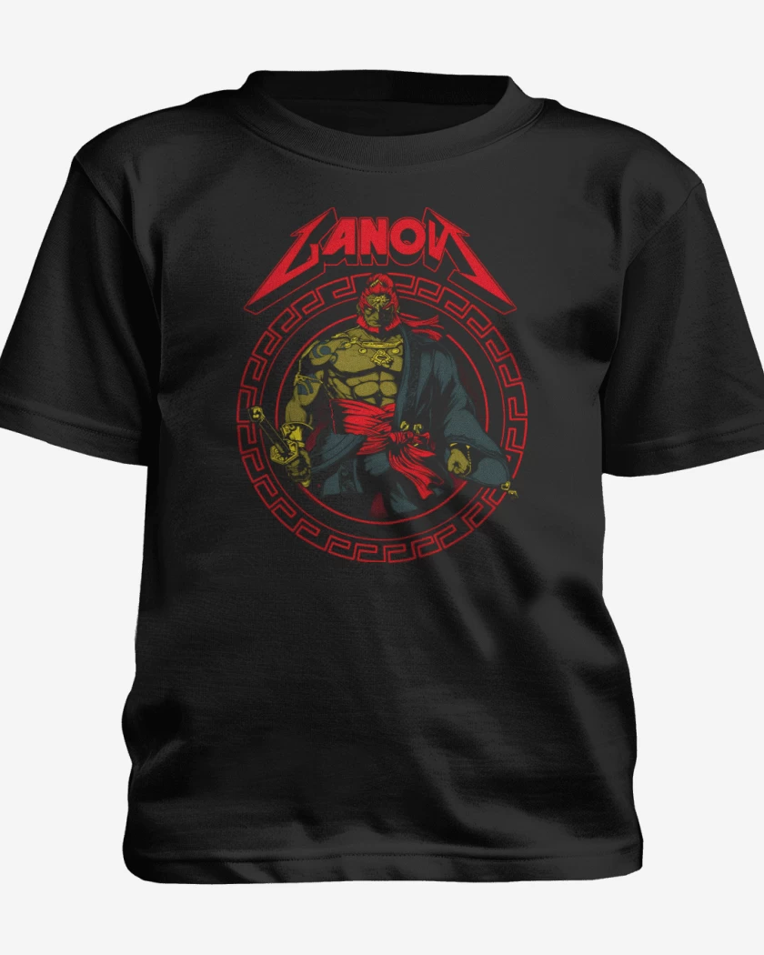 Polera de niño Negro de Ganon de Gerudo