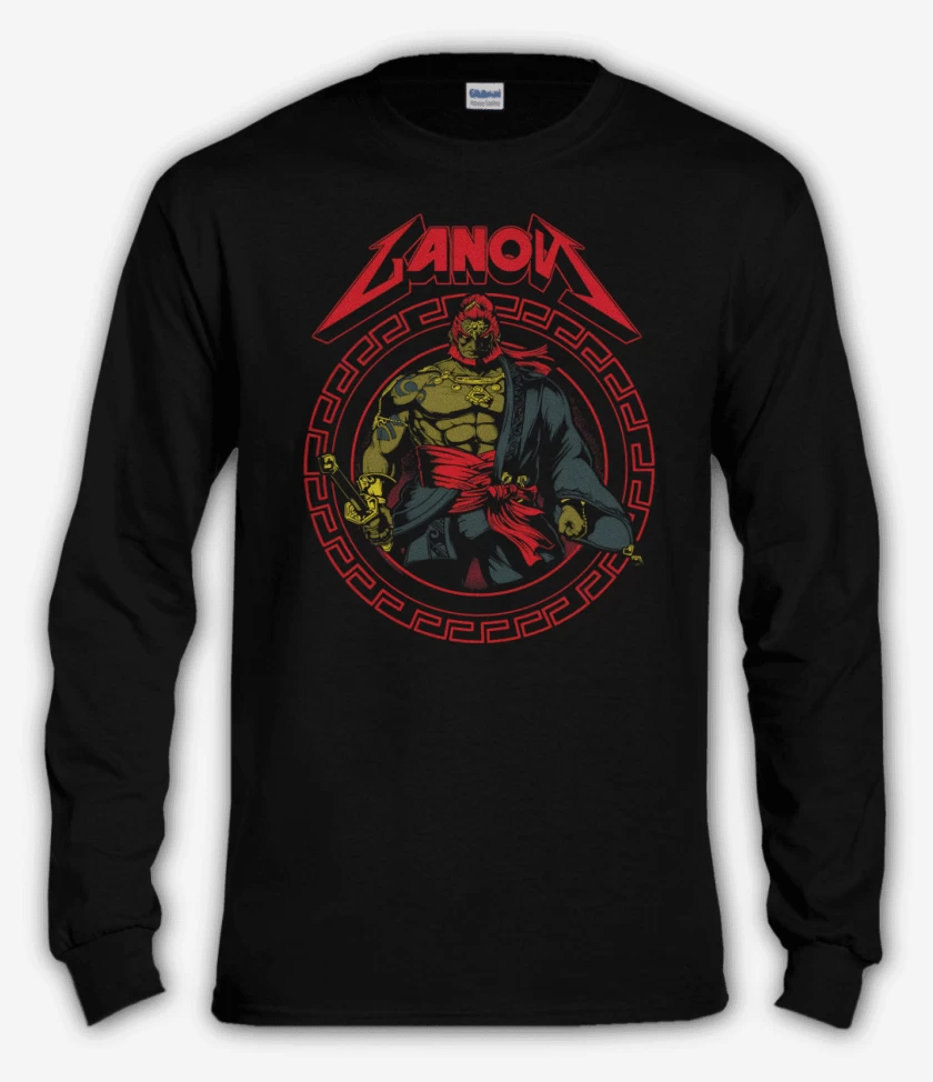 Polera manga larga Negro de Ganon de Gerudo
