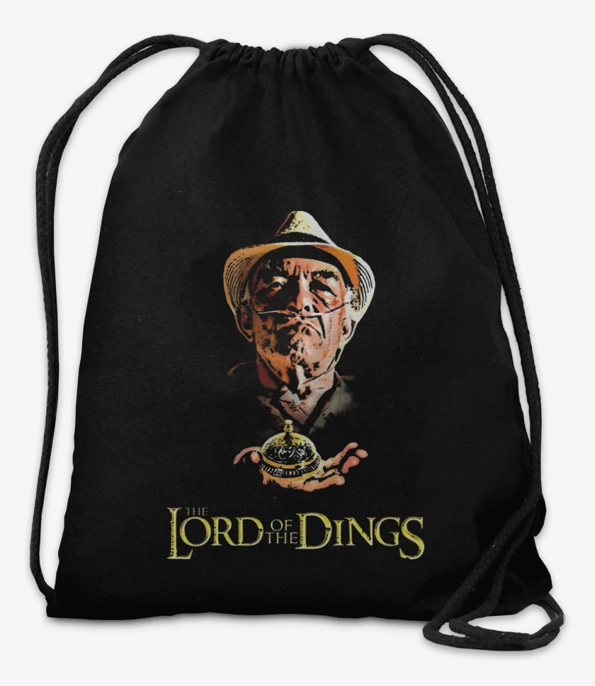 Mochila Negro de The Lord of the Dings