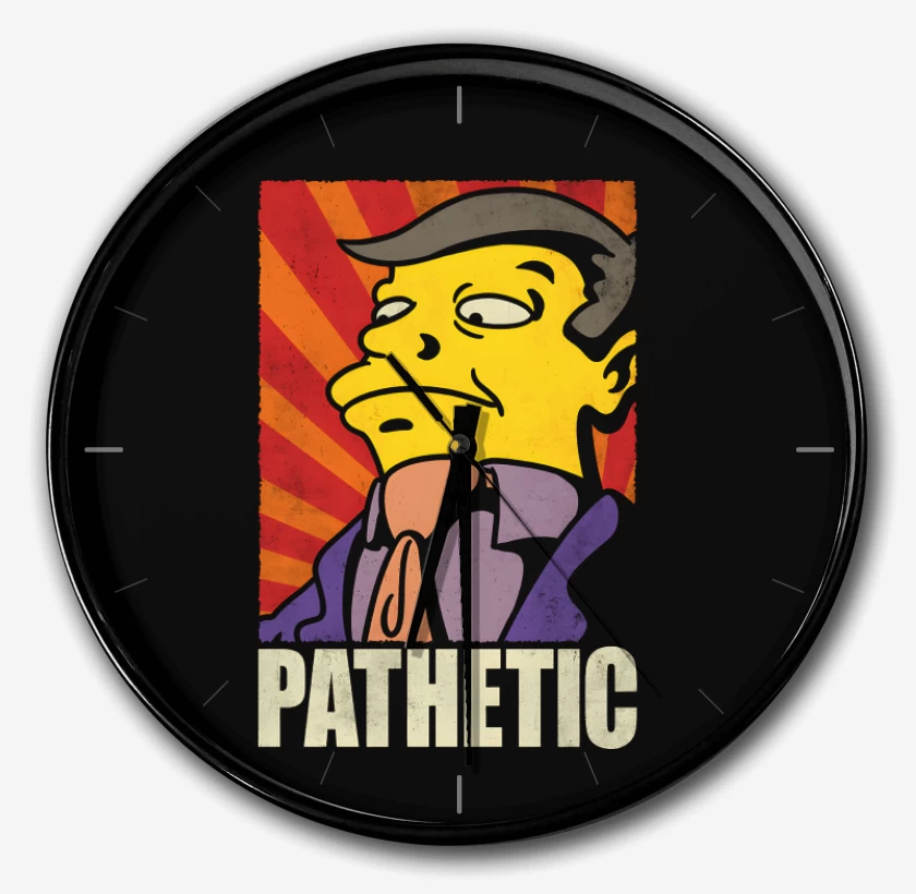 Reloj Negro de Pathetic