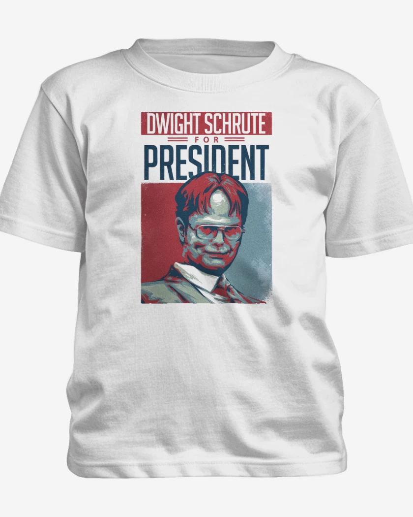 Polera de niño Blanco de Dwight Presidente