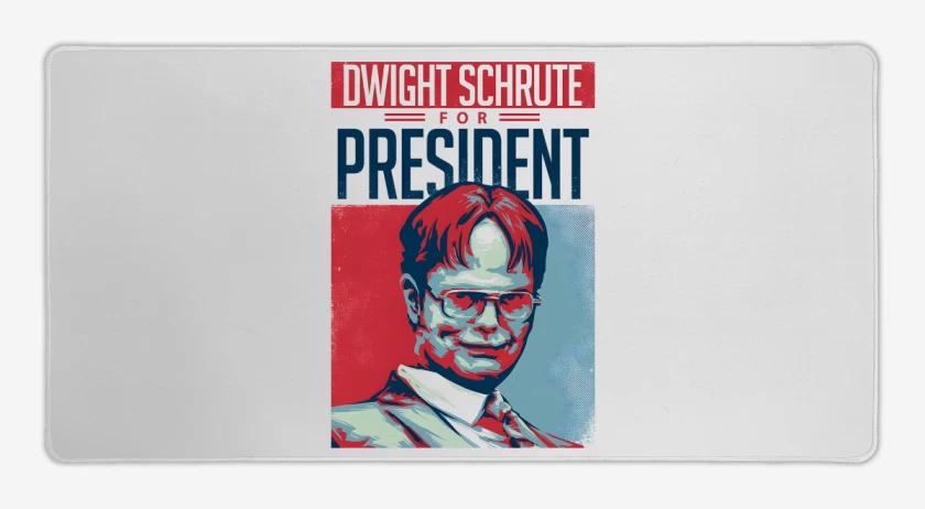 Mouse pad Gamer Dwight Presidente