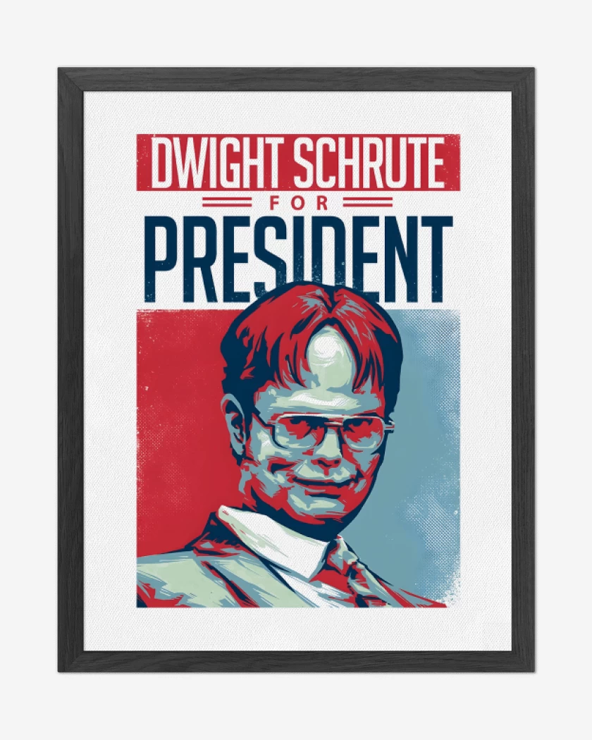 Cuadro decorativo Dwight Presidente