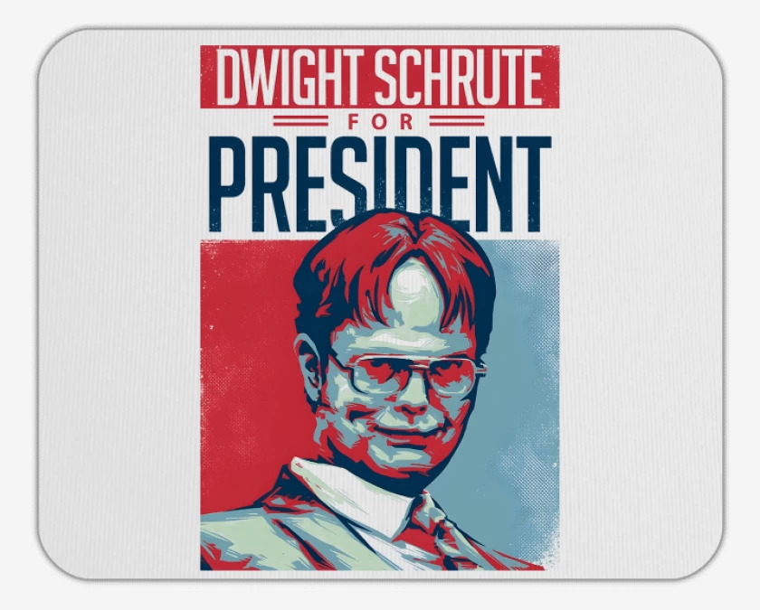 Mousepad Dwight Presidente