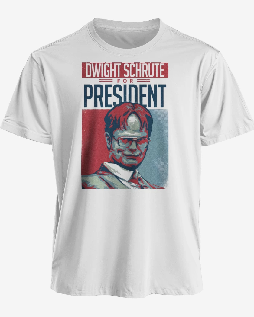 Polera premium Blanco de Dwight Presidente