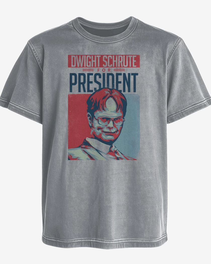 Polera desgastada Dwight Presidente