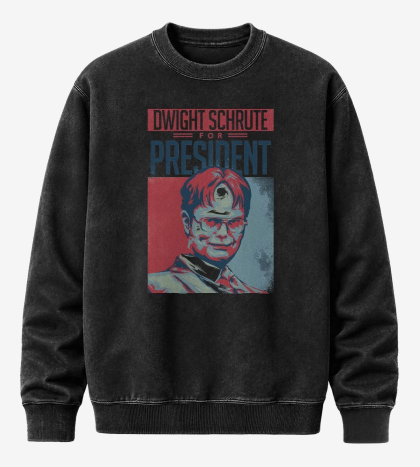 Poleron Polo Acid Wash Negro de Dwight Presidente