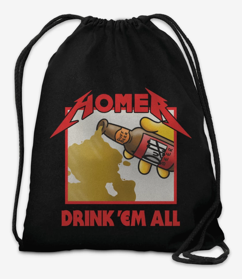 Mochila Negro de Drink Em All