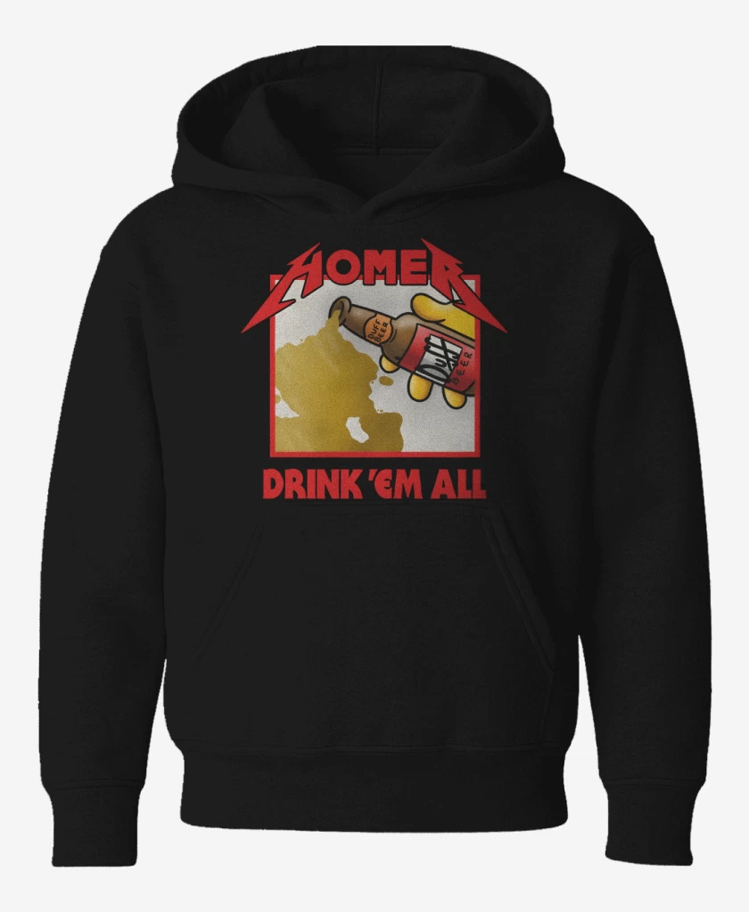 Poleron de niño Negro de Drink Em All