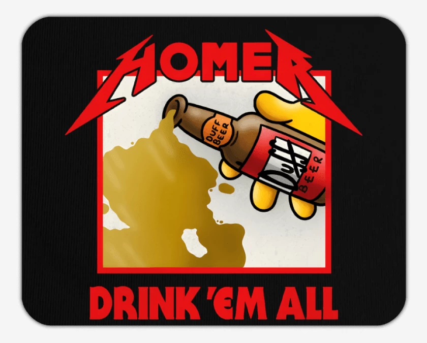 Mousepad Drink Em All
