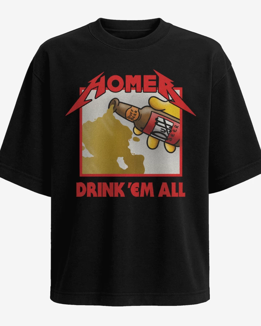 Polera Oversize Drink Em All