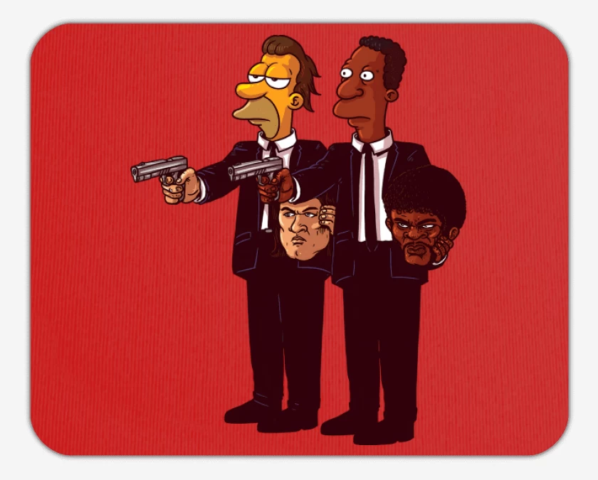 Mousepad Rojo de True Pulp