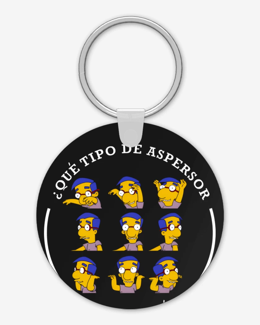 Llavero Negro de El Aspersor