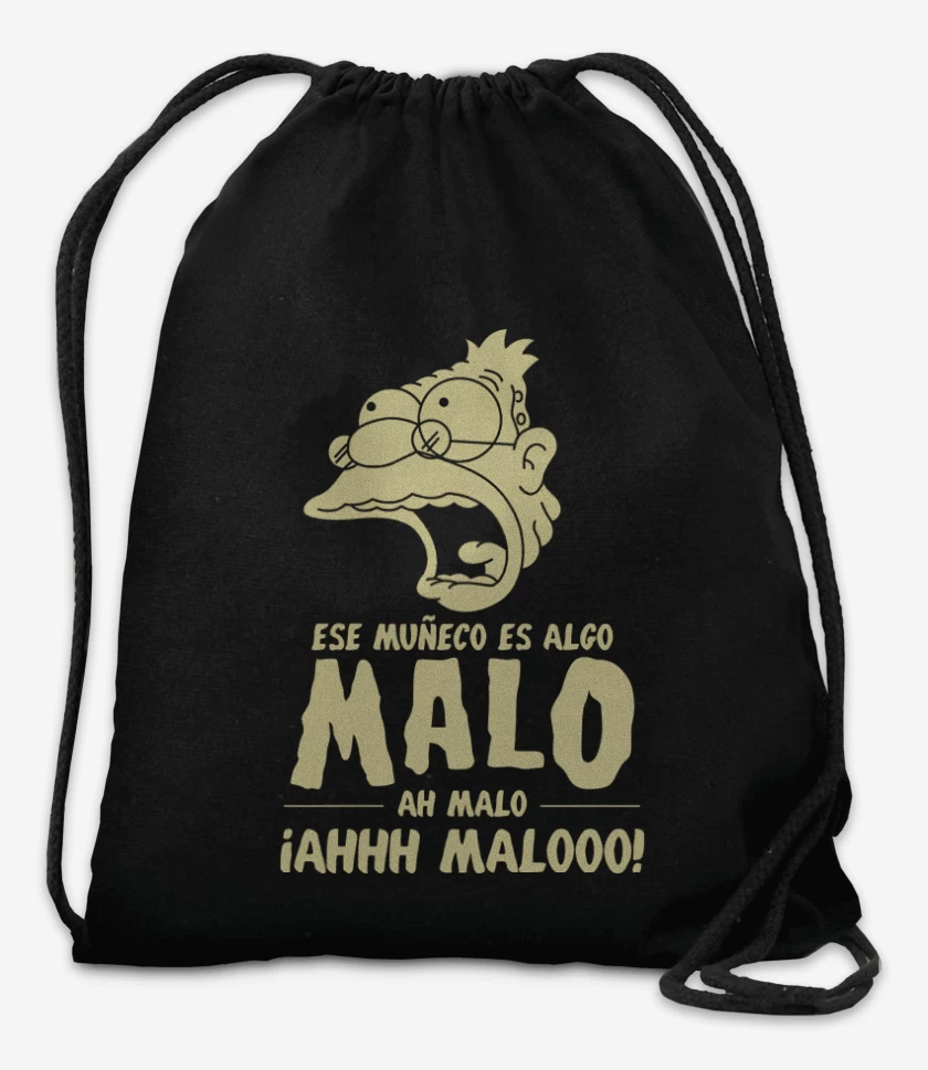 Mochila Negro de Malo Maloo Malooo