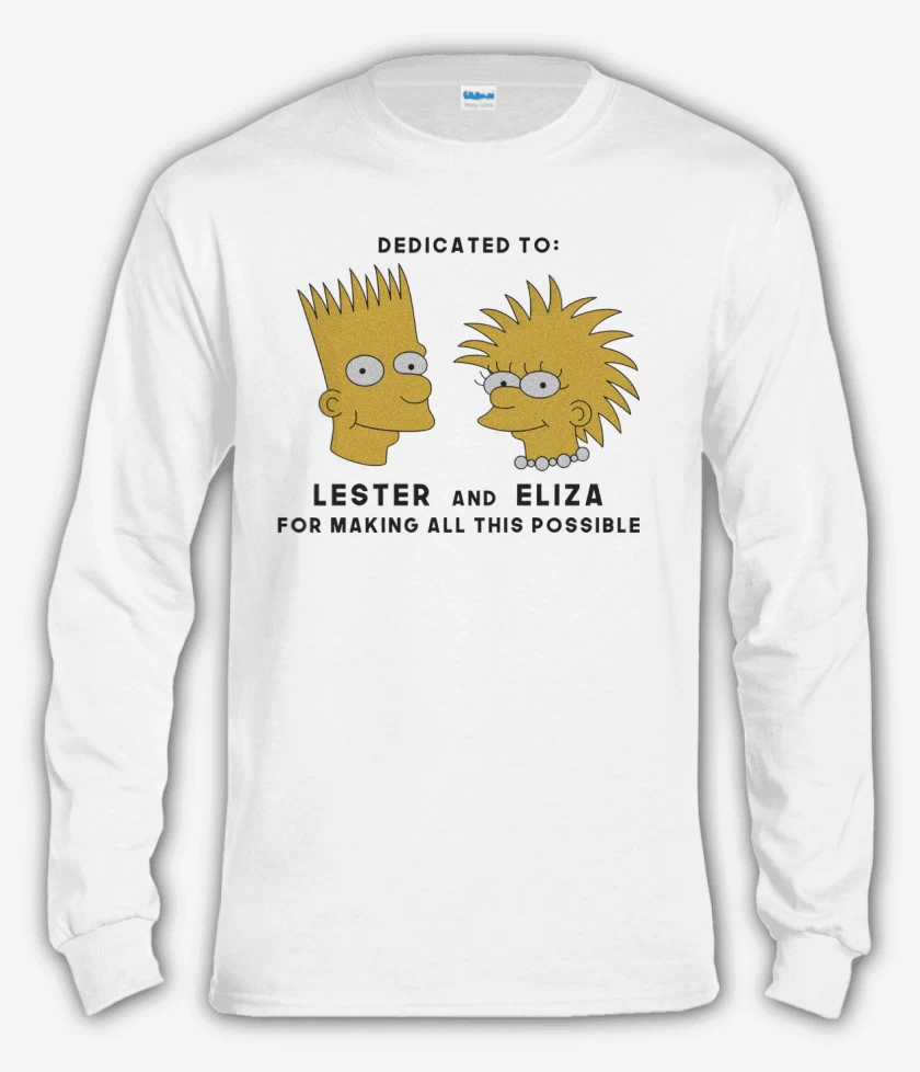 Polera manga larga Blanco de Lester & Eliza