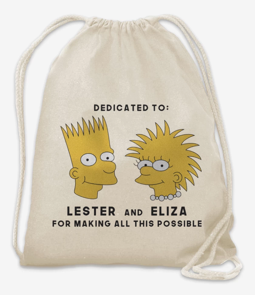 Mochila Blanco de Lester & Eliza