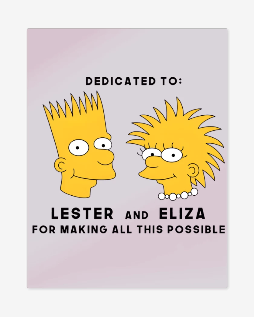 Print metalico Rosa Pastel de Lester & Eliza