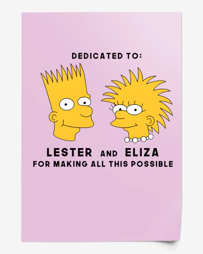 Print Lester & Eliza