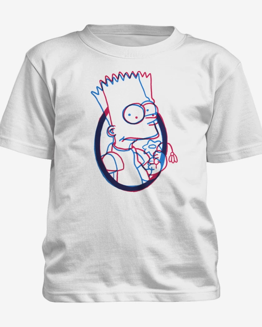 Polera de niño Blanco de Feliz Triste