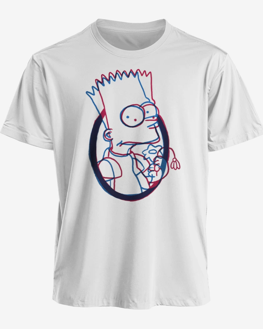 Polera Blanco de Feliz Triste
